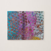 Colorful Dot Abstract Legpuzzel (Horizontaal)