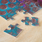 Colorful Dot Abstract Legpuzzel (Zijkant)