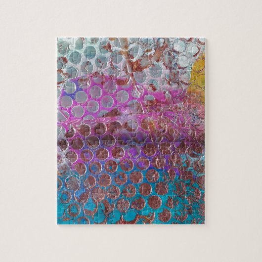 Colorful Dot Abstract Legpuzzel (Verticaal)