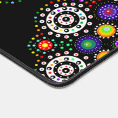 Colorful Dot Mandala Bureaumat (Hoek)