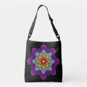 Colorful Dot Mandala Crossbody Tas (Achterkant)