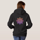 Colorful Dot Mandala Hoodie (Achterkant volledig)