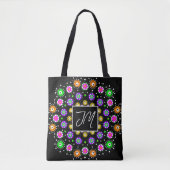 Colorful Dot Mandala Tote Bag (Voorkant)