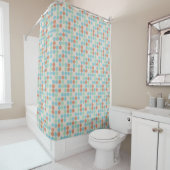 Colorful Dots Pattern Shower Curtain Douchegordijn (In situ)