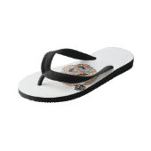 Colorful Dotted Panda Beer Kinder Teenslippers (Schuin)