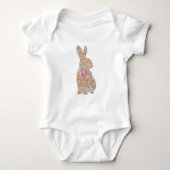 Colorful Dotted Rabbit Romper (Voorkant)