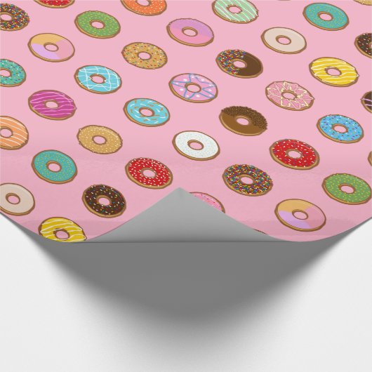 Colorful Doughdopnoten Cadeaupapier (Hoek)