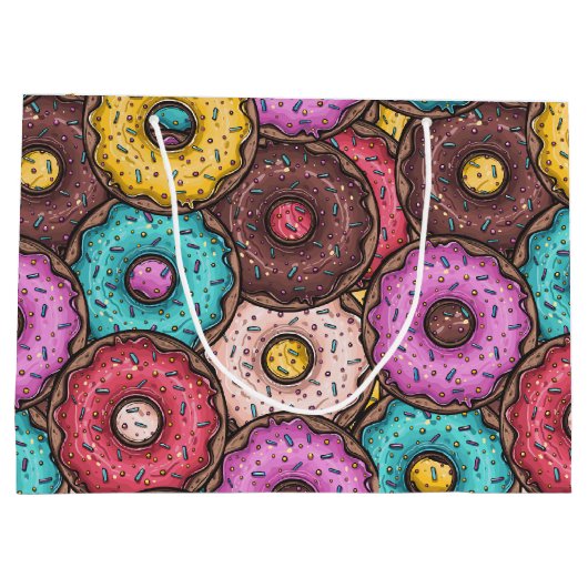 Colorful Doughdopnoten Groot Cadeauzakje (Achterkant)