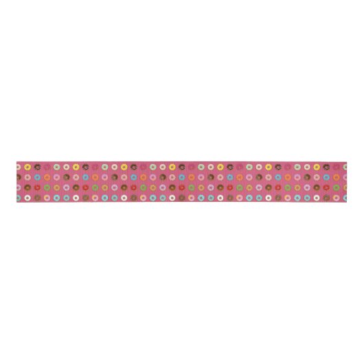 Colorful Doughdopnoten Grosgrain Lint (Voorkant)