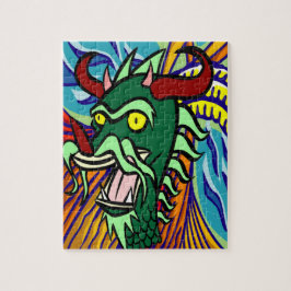Colorful Dragon Art Legpuzzel