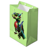 Colorful Dragon Art Medium Cadeauzakje (Voorkant Gekanteld)