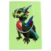 Colorful Dragon Art Medium Cadeauzakje (Voorkant)