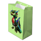 Colorful Dragon Art Medium Cadeauzakje (Achterkant Gekanteld)