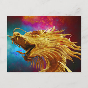 Colorful Dragon Briefkaart