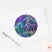 Colorful Dragon Fantasy Orb Stickers (Envelop)