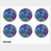 Colorful Dragon Fantasy Orb Stickers (Vel)