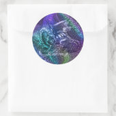 Colorful Dragon Fantasy Orb Stickers (Tas)