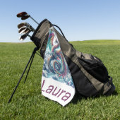 Colorful Dragon Golfhanddoek (Groen)