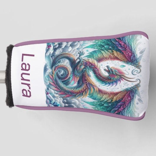 Colorful Dragon Golfheadcover (Voorkant)
