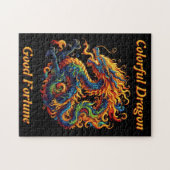 Colorful Dragon Legpuzzel (Horizontaal)