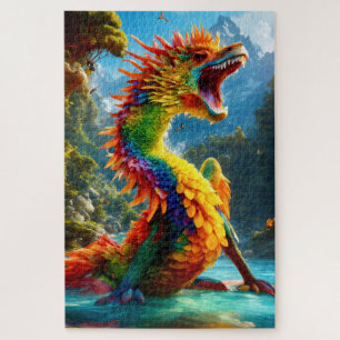 Colorful Dragon Legpuzzel