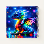 Colorful Dragon Notitieboek (Achterkant)