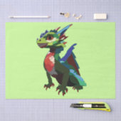 Colorful Dragon Tissuepapier (Craft)