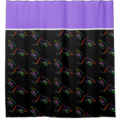 Colorful dragonflies douchegordijn (Voorkant)