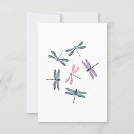 Colorful Dragonflies Kaart