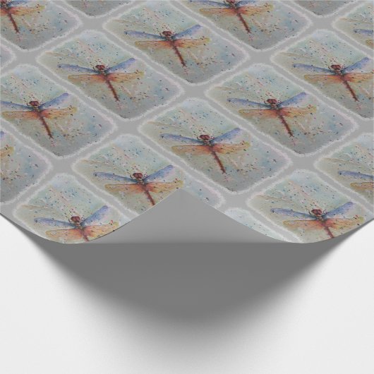 COLORFUL DRAGONFLY CADEAUPAPIER (Hoek)