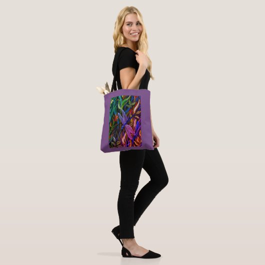 Colorful Dragonfly-Canvas tas (Op model)