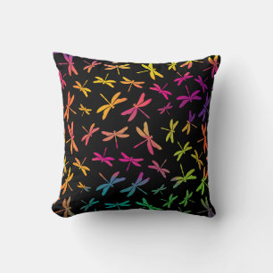 Colorful Dragonfly Kussen