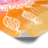 Colorful  Dream Catcher Art Poster (Hoek)