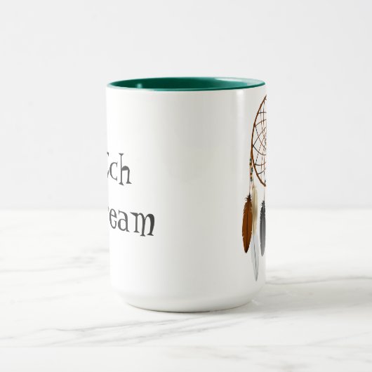 Colorful Dream Catcher Mok (Midden)