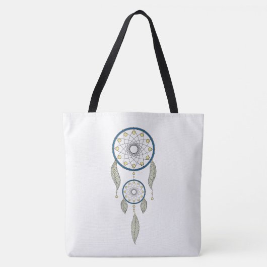 Colorful Dream Catcher Tote Bag (Voorkant)