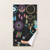 Colorful Dream-Catchers Bad Handdoek (Handdoek)