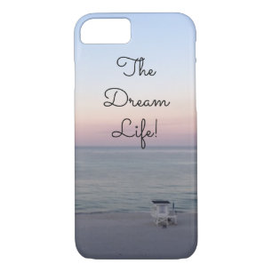 Colorful Dream Life Beach Sunrise iPhone 8/7 Hoesje
