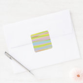 Colorful Dream Vierkante Sticker (Envelop)