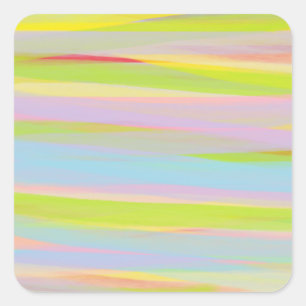 Colorful Dream Vierkante Sticker