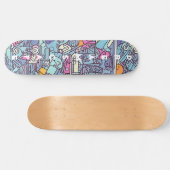 Colorful Dreamweaver Adventure-skateboard Persoonlijk Skateboard (Horizontaal)