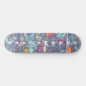 Colorful Dreamweaver Adventure-skateboard Persoonlijk Skateboard (Horizontaal)