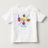Colorful Dreidels Kinder Shirts (Voorkant)