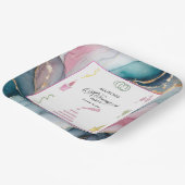 Colorful Drinks and Bottles Retirement Party Papieren Bordje (Gebogen)