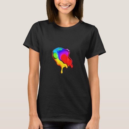 Colorful drop t-shirt (Voorkant)