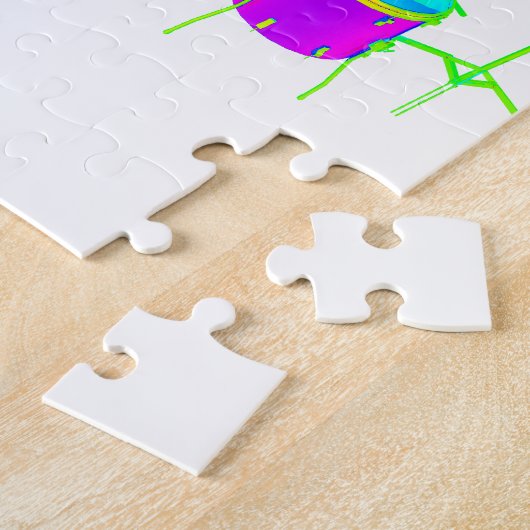 Colorful Drum Kit Legpuzzel (Zijkant)