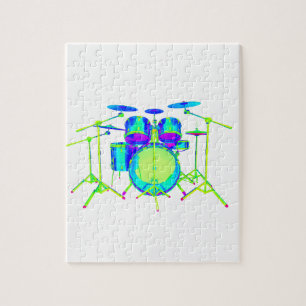 Colorful Drum Kit Legpuzzel