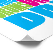 Colorful Drums Poster (Hoek)