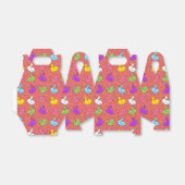 Colorful Ducks Favor Box Bedankdoosjes (Uitgevouwen)