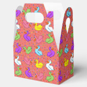 Colorful Ducks Favor Box Bedankdoosjes (Geopend)