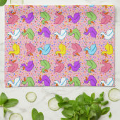 Colorful Ducks Kitchen Towel Theedoek (Gevouwen)